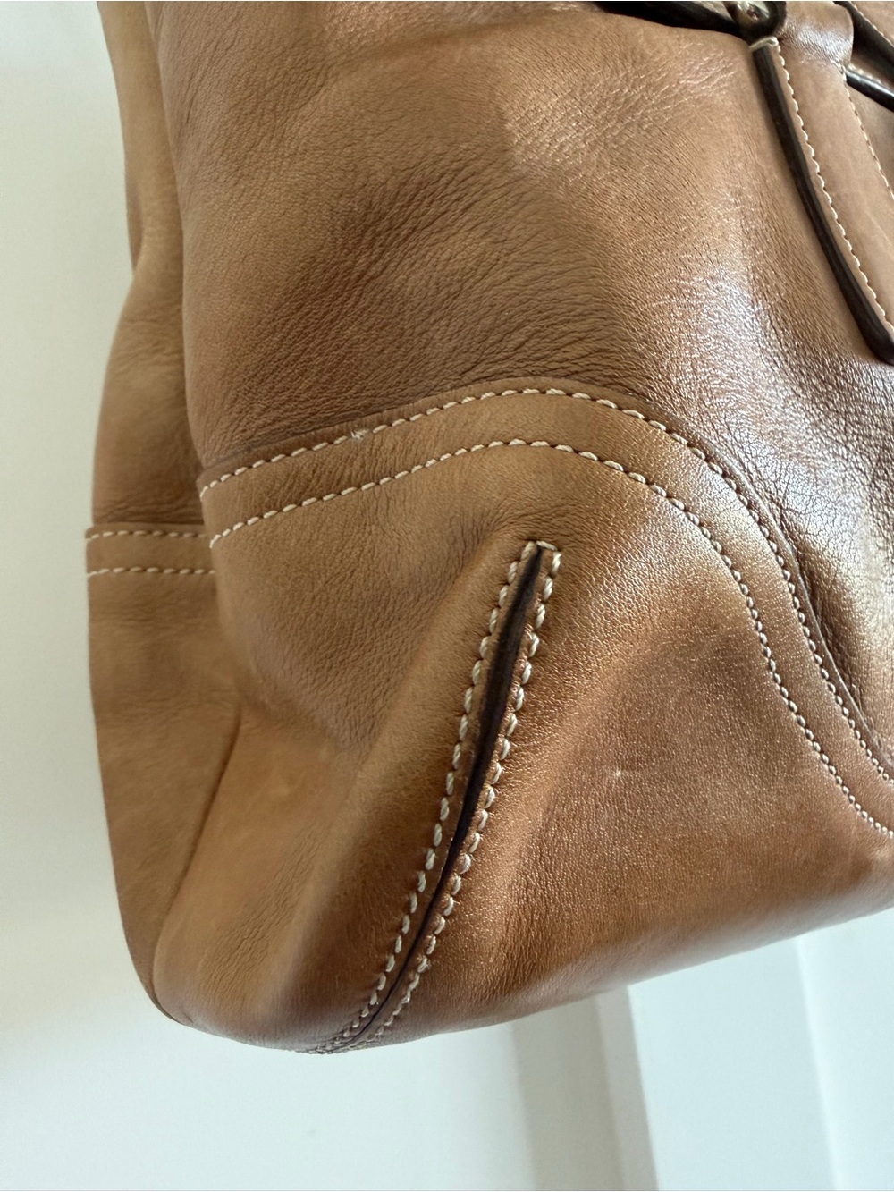 COACH Soho Brown Leather Buckle-Flap 9550 Vintage Shoulder Bag - Picture 5 of 12